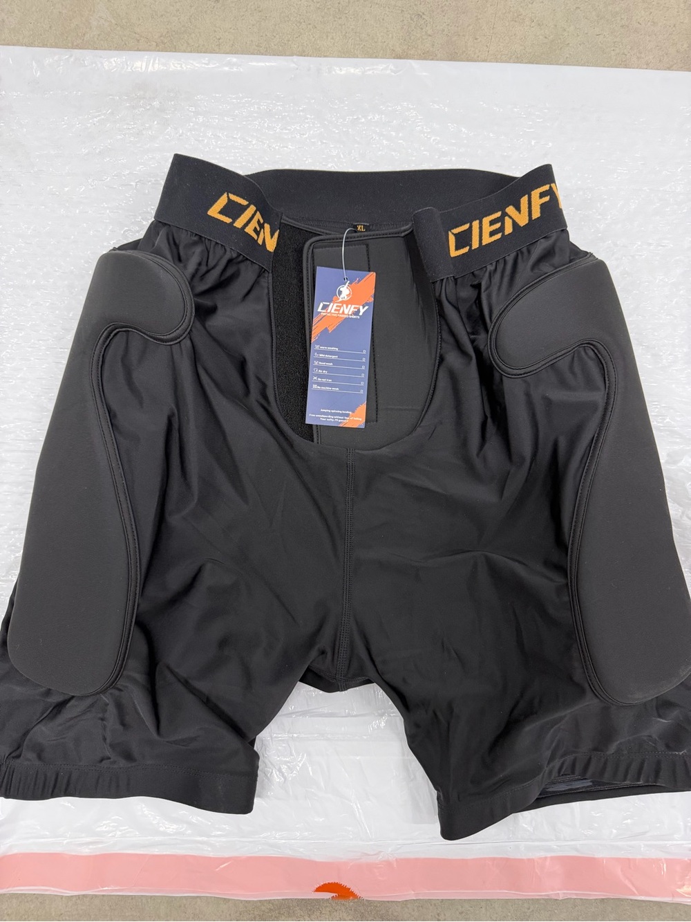 Men’s Black Padded Compression‎ Shorts